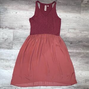 Anthropologie Dolan Left Coast Fabiana Knit Tank Dress terracotta rose  Size XS